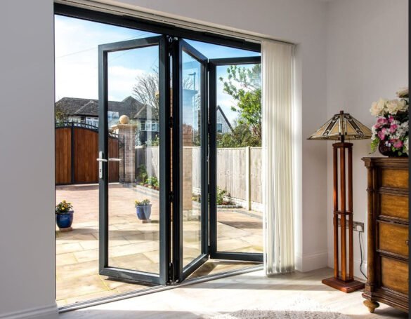 double bifold door