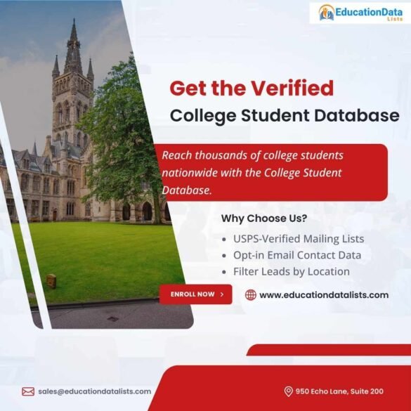 College Student Email Lists