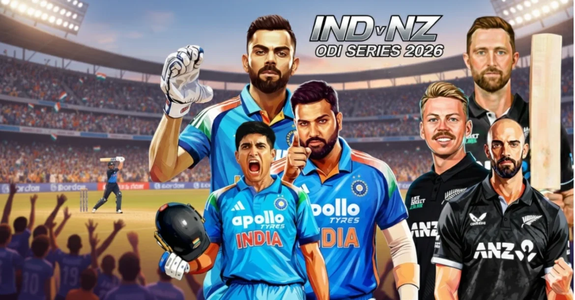 Starexch live coverage of India vs New Zealand ODI series 2026 broadcast and streaming details
