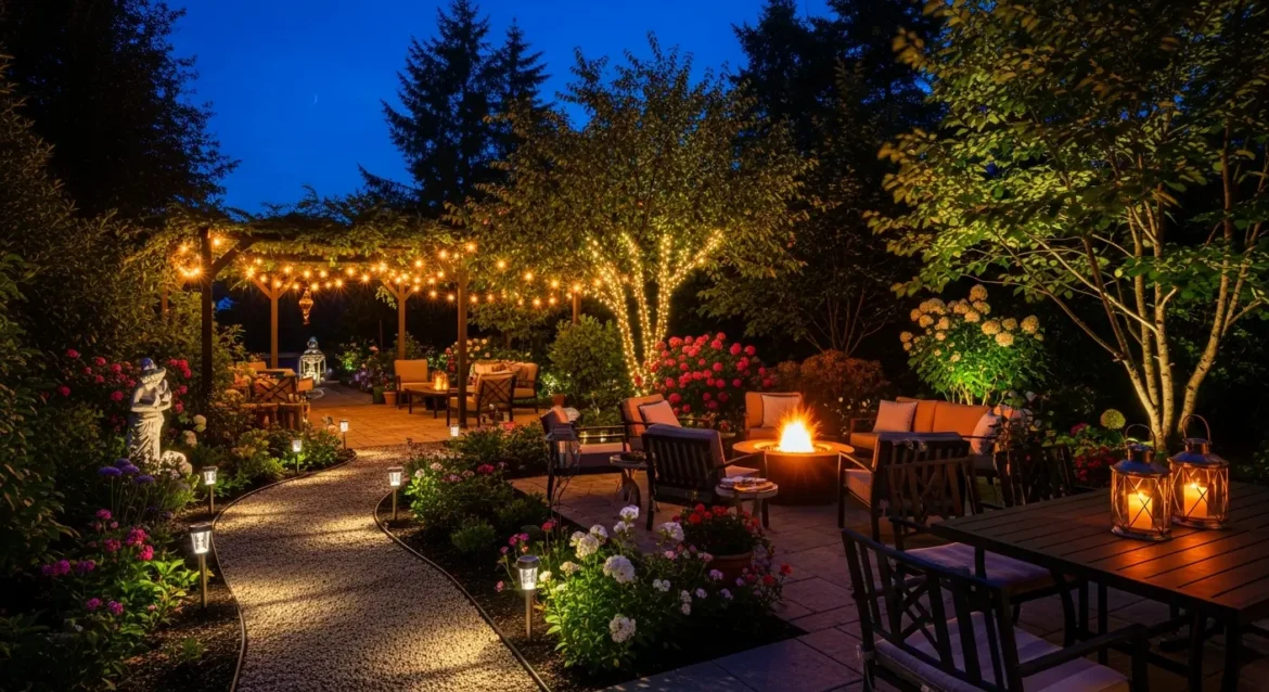 Outdoor Garden Lights: Easy Ideas to Transform Your Space After Dark