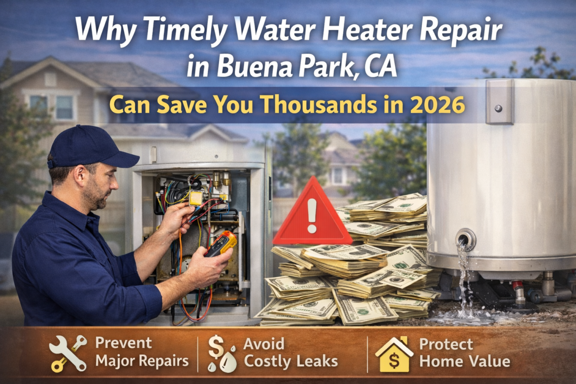 Water Heater Repair in Buena Park, CA