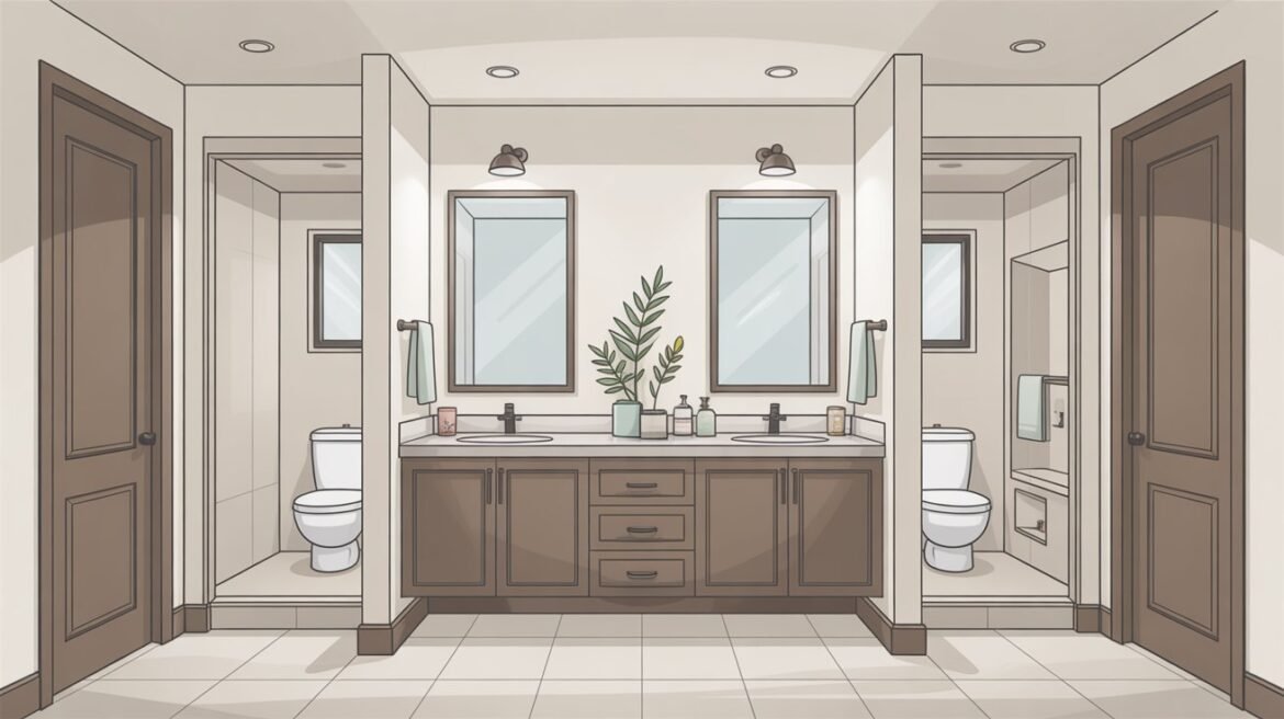 Jack and Jill Bathroom Layout How It Works?