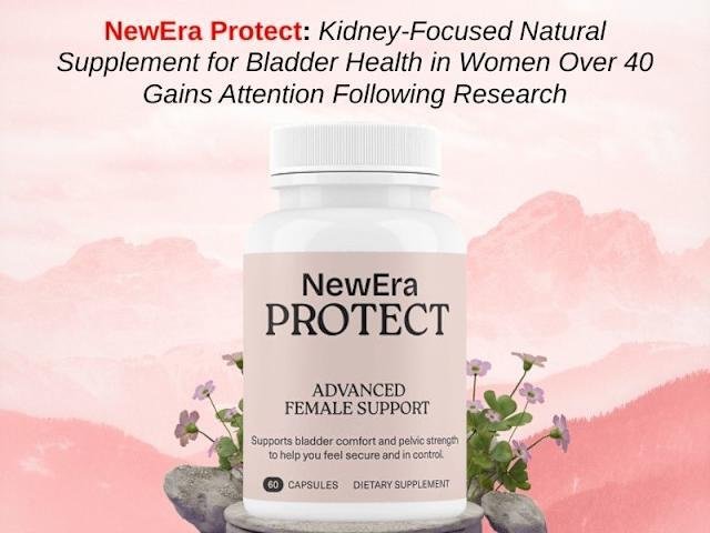 NewEra Protect supplement packaging with herbal ingredients