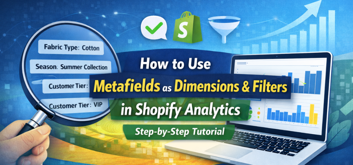 Metafields as Dimensions and Filters in Shopify Analytics