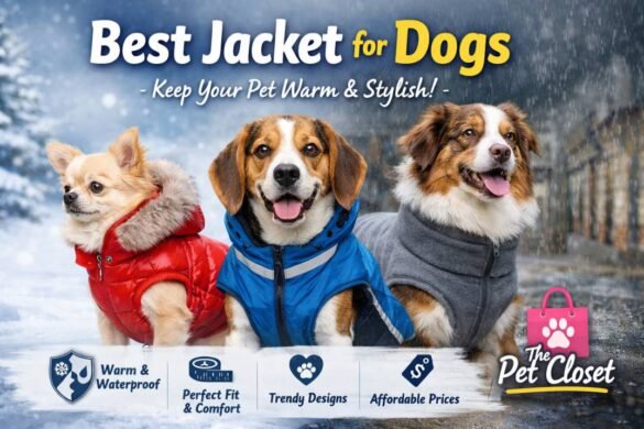 Best Jacket for Dogs – Keep Your Pet Warm & Stylish with The Pet Closet