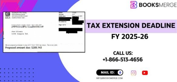 Tax Extension Deadline FY 2025-26