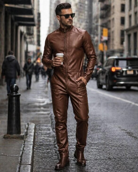 How ZippiLeather Leather Jumpsuit Men Adds Edge to Your Personality?