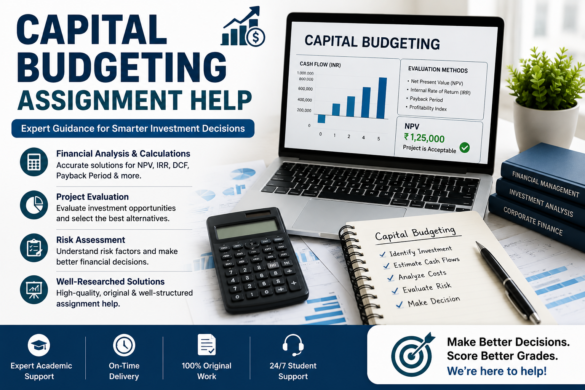Capital Budgeting Assignment Help